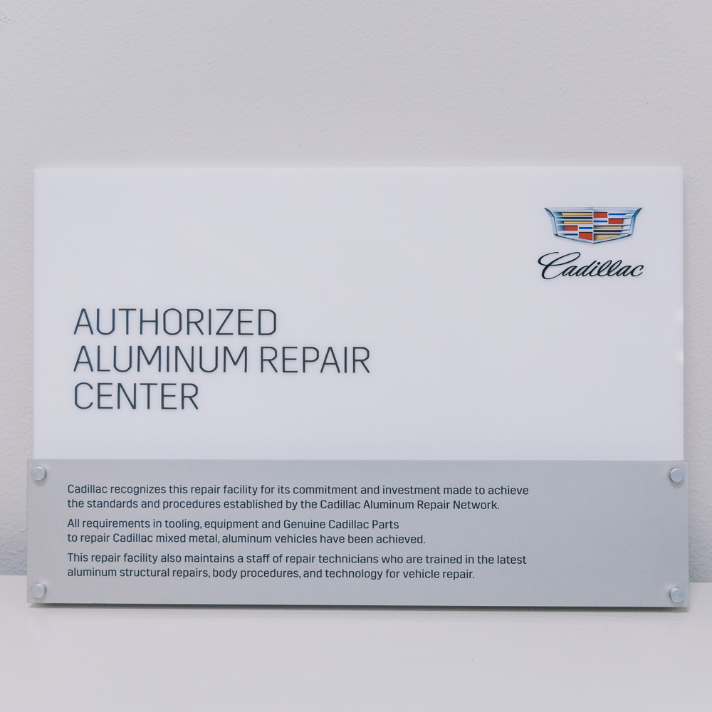 Cadillac Aluminum Network Certified Certification