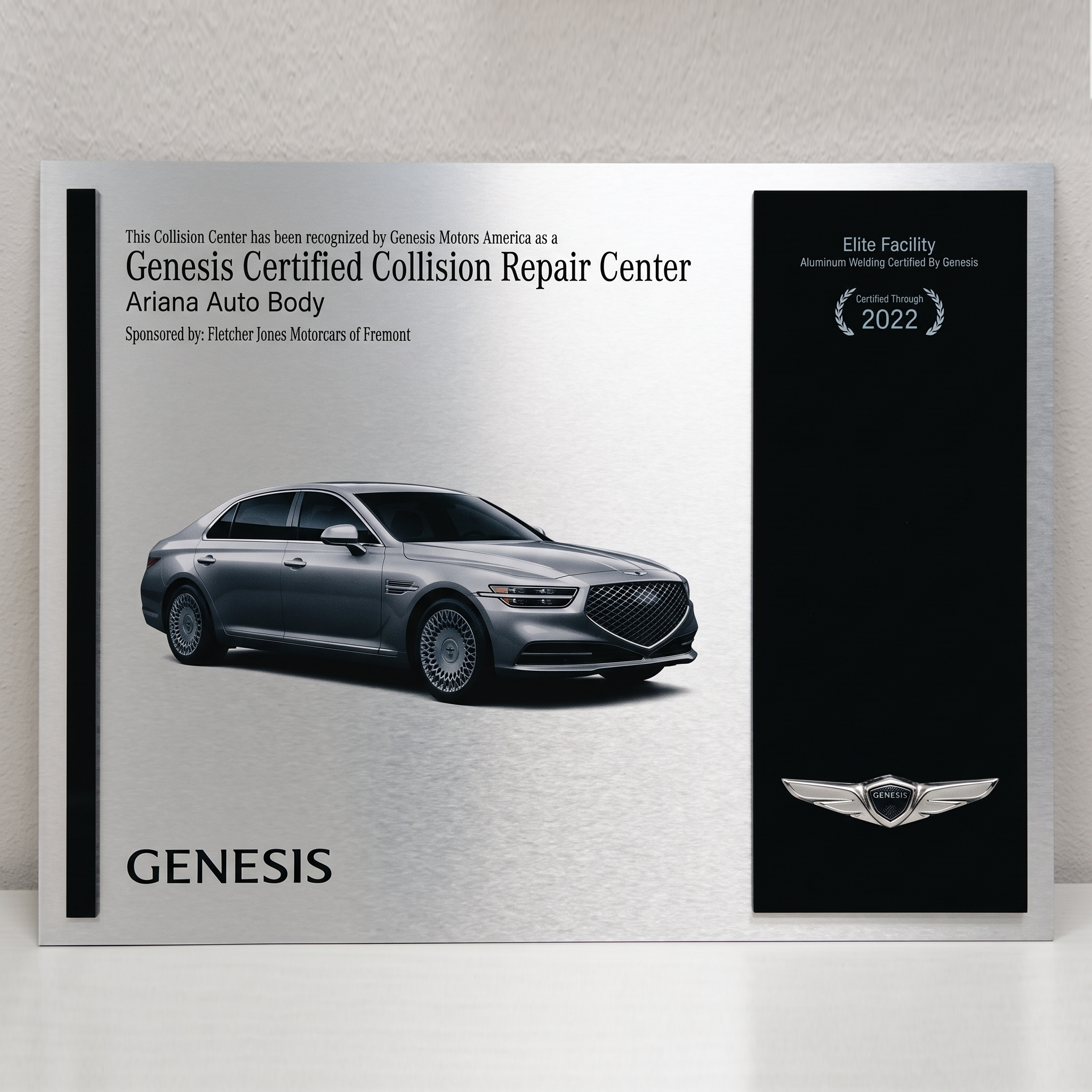 Genesis Certified Collision Repair Center