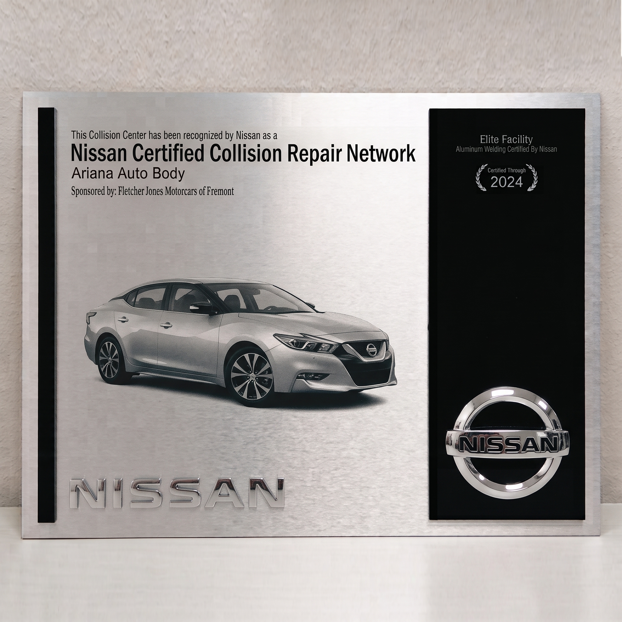 Nissan Certified Collision Repair Network