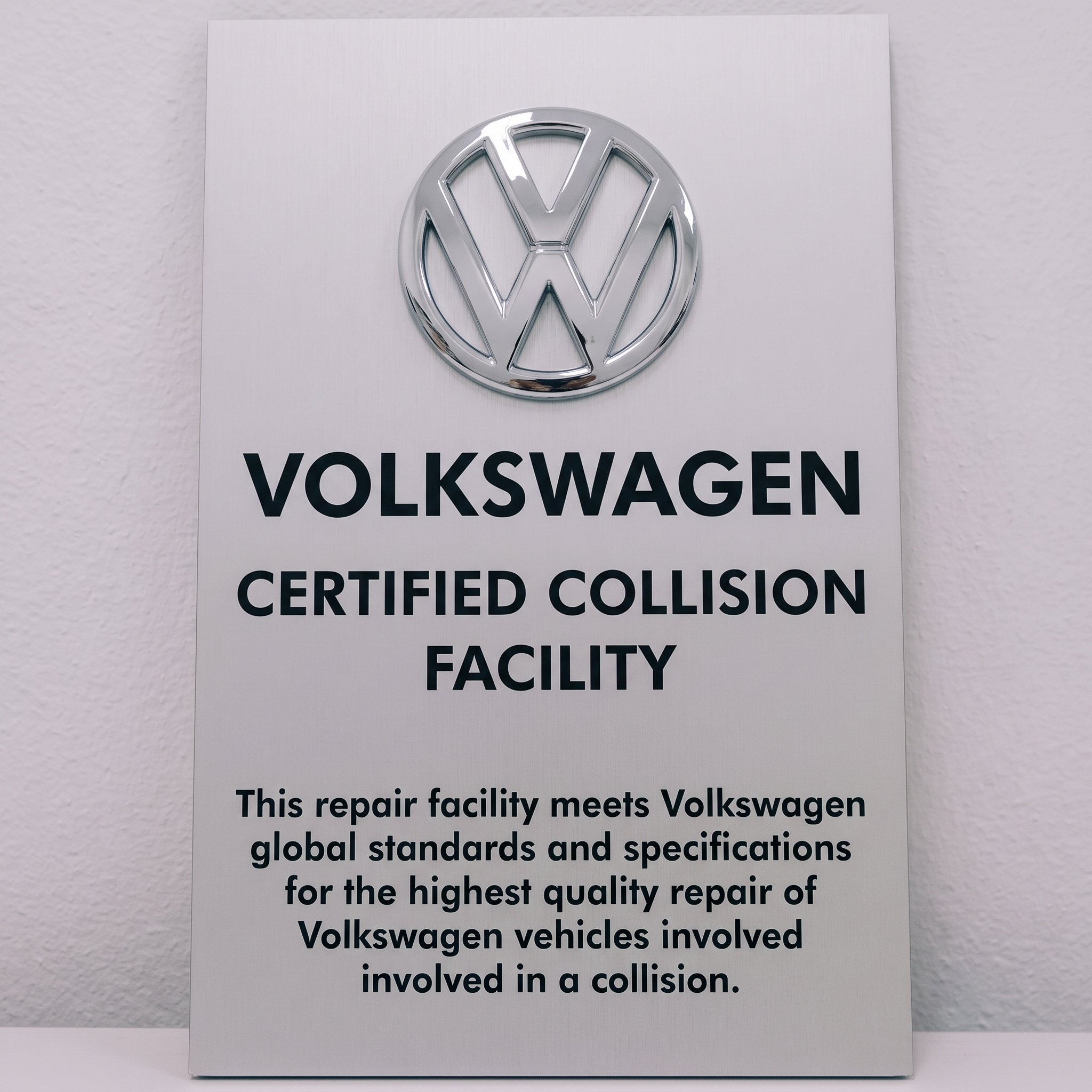 Volkswagen Certified Collision Facility
